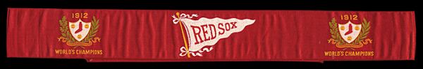 1912 Boston Red Sox Hat Band Tobacco Premium